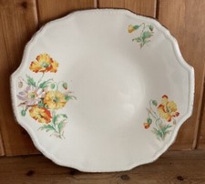 Vintage Alfred Meakin Cake Serving Plate Marigold Art Deco 1930s