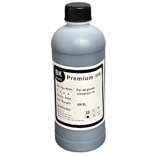 Black 500ml printer ciss - 500ml,