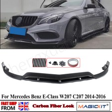 FRONT SPLITTER LIP CARBON LOOK