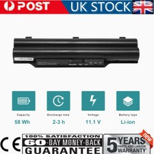 6 Cell Laptop Battery for Fujitsu LifeBook A530 A531 AH42/E AH530 AH531 FPCBP250