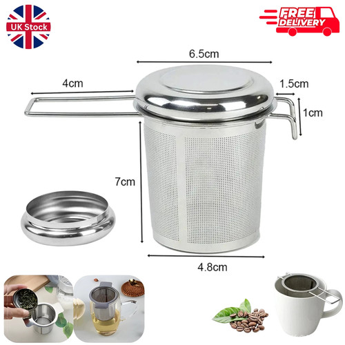 Stainless steel mesh tea - stainless,