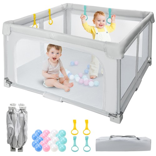 Growithu foldable baby - foldable, playpen