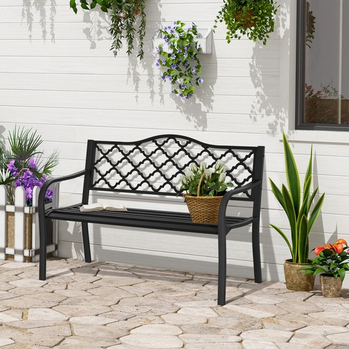 Seater garden bench cast - bench,