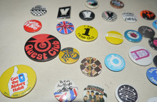 The Who -  Madness Badges 2 Two Tone - Ska badge Duran Duran Badges etc