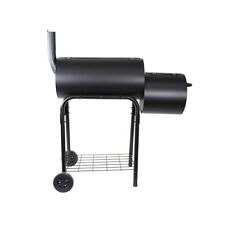 Large Oil Style Drum  Starter Smoker & BBQ BARBEQUE MEAT FOOD SMOKING COOKING