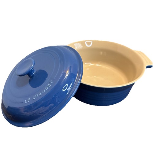 Creuset blue enameled - creuset,