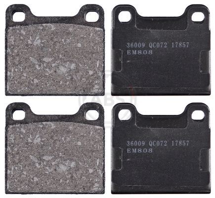Brake pad set - pad,