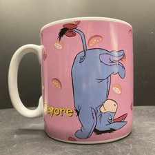 Disney Eeyore Needs a Thinking Place Standing on his Head Ceramic Mug