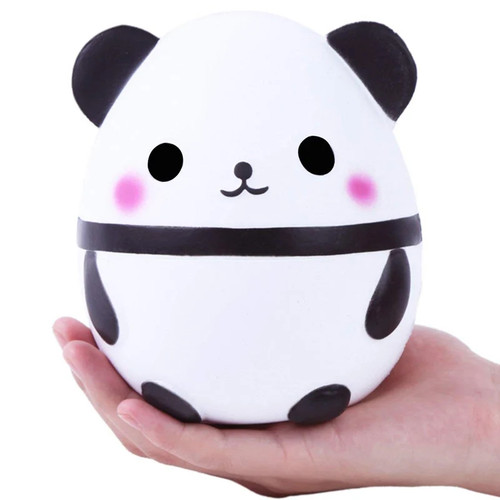 New jumbo kawaii panda squishy - new,