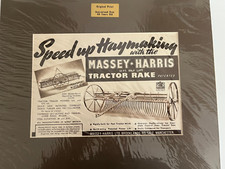 MASSEY HARRIS TRACTOR RAKE
