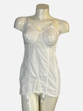 Corland White 34B  Girdle Open