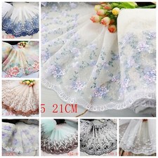 Delicate 1 Yard Embroidered