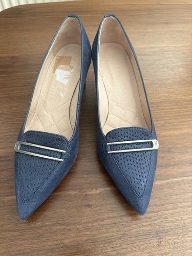 Hispanitas navy leather court - hispanitas,