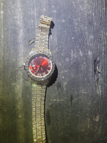 Mens iced out watches - mens,