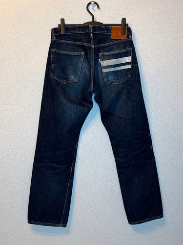 Momotaro jeans denim with pink - jeans,
