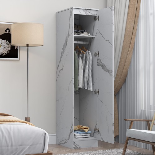 Zita door wardrobe white - zita,