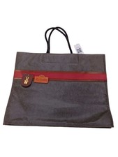 Ally Capellino Women's Bag Grey Striped 100% Other Tote