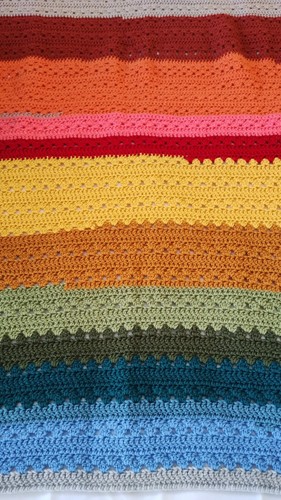 Hand knitted multicolour - hand,