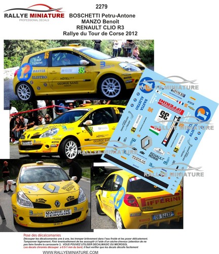 Decals ref 2279 renault - ref,