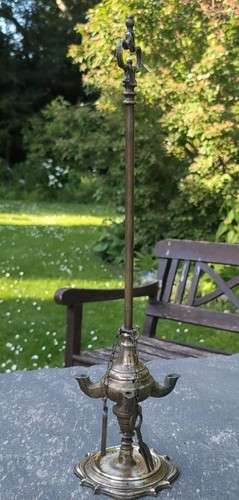 Antique 19th lucerna brass - antique,