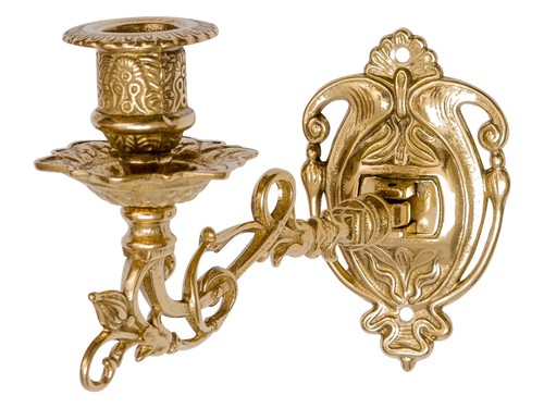 Piano chandelier brass
