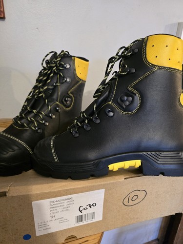 Leather class chainsaw boots - class,