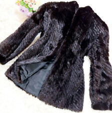 Saga Mink Jindo real fur coat