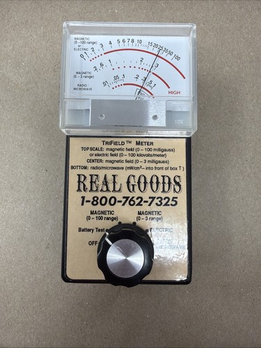 Trifield emf meter - meter, real
