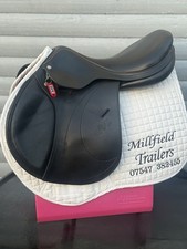 Black Equipe Expression 17 Inch Jump Saddle N+1