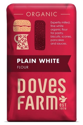 Doves farm organic plain white - doves,