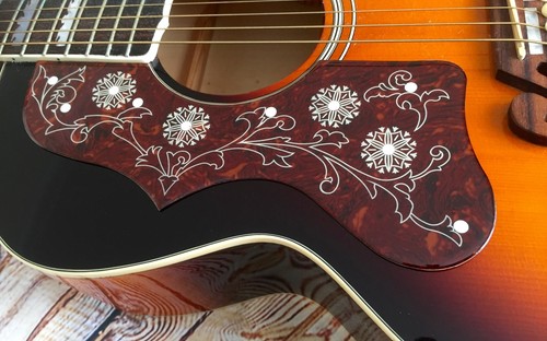 Left handed acoustic - left, guitar