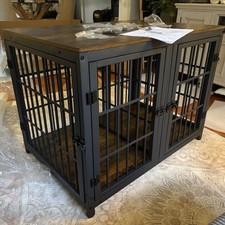 Spacious Double Dog Crate with