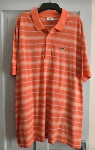 Lacoste burnt orange polo - lacoste,