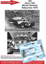  DECALS 1/32 REF 859 ALPINE