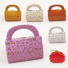 50x Up to 50x Glitter Purse Wedding Favour Boxes