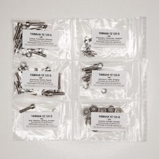 YAMAHA YZ 125 G 1980 full engine stainless allen screw kit YZ125 YZ125G