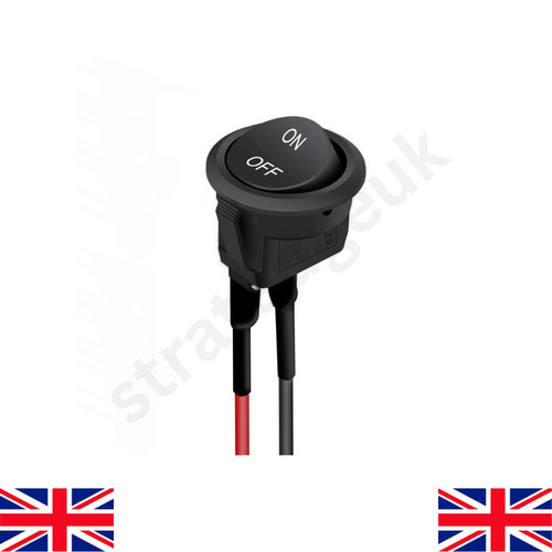 Round rocker toggle switch12v - rocker,