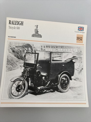 Raleigh tricycle 600 1932 - tricycle,