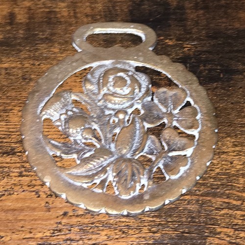 Vintage horse brass - brass, scottish