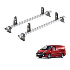 Fiat Scudo Roof Rack for 2007-2016 x2 Roof Bars Van Guard UltiBar+