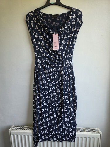 Phase eight navy cherry - navy, print