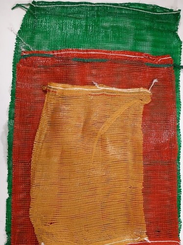 Strong net mesh - woven, sacks