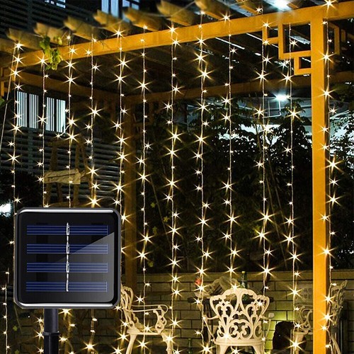 300 200 led - solar, powered