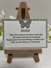 Wedding Disposable Camera Poem