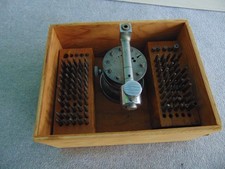 VINTAGE SWARTHCHILD ANTIQUE WATCHMAKERS STAKING TOOL SET STUMPS PUNCHES