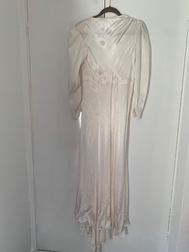 Vintage wedding dress 1930s - wedding,