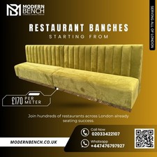 Custom Restaurant Booths, Tables & Chairs – Complete Commercial Furniture Packag