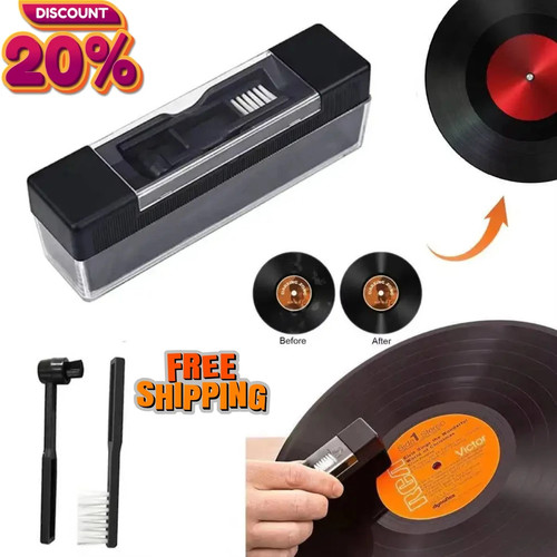 Vinyl records cleaner kit - vinyl,