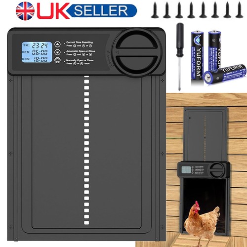 Automatic chicken coop door - automatic,
