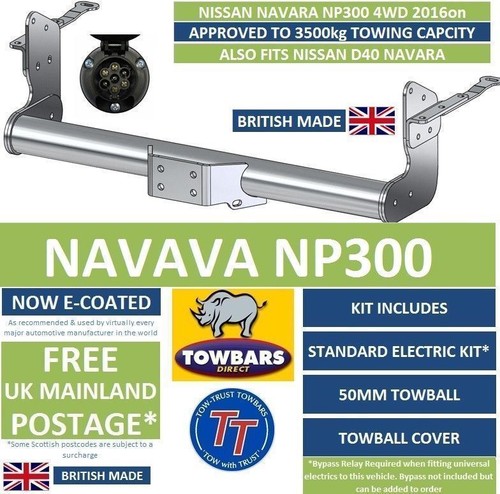 Towbar for nissan np300 navara - towbar,